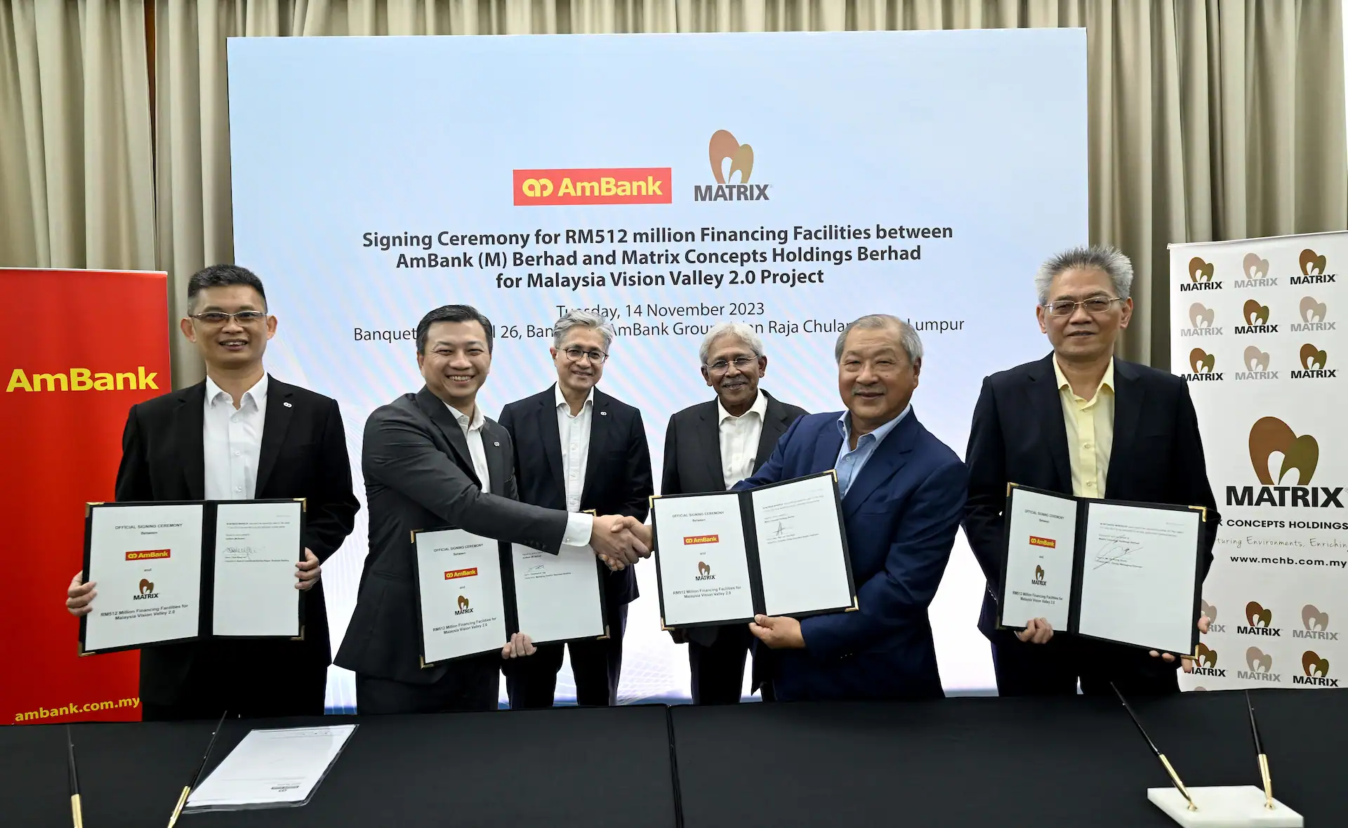 matrix ambank signing ceremony for mvv 2 0 20231