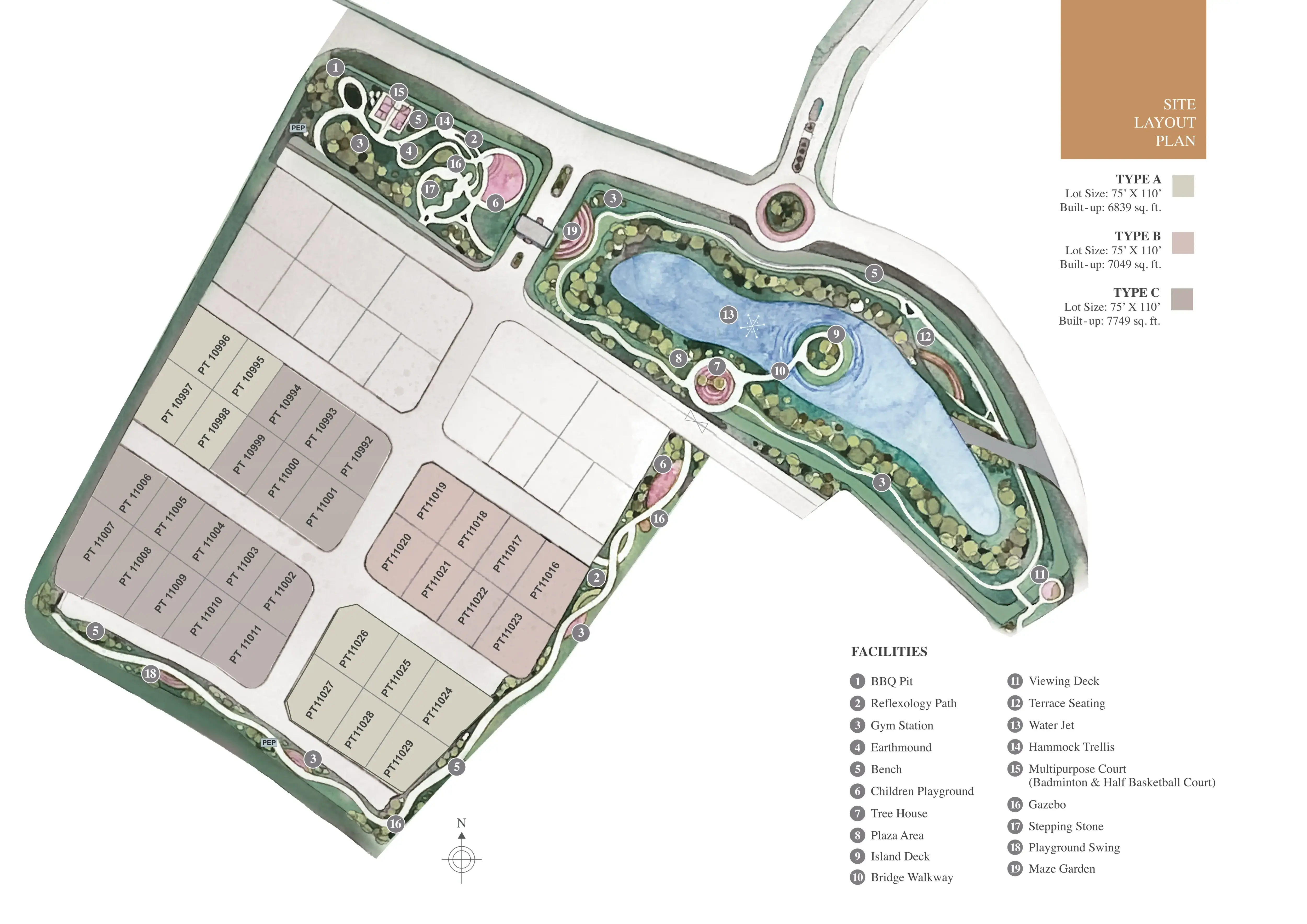Resort Villa master plan