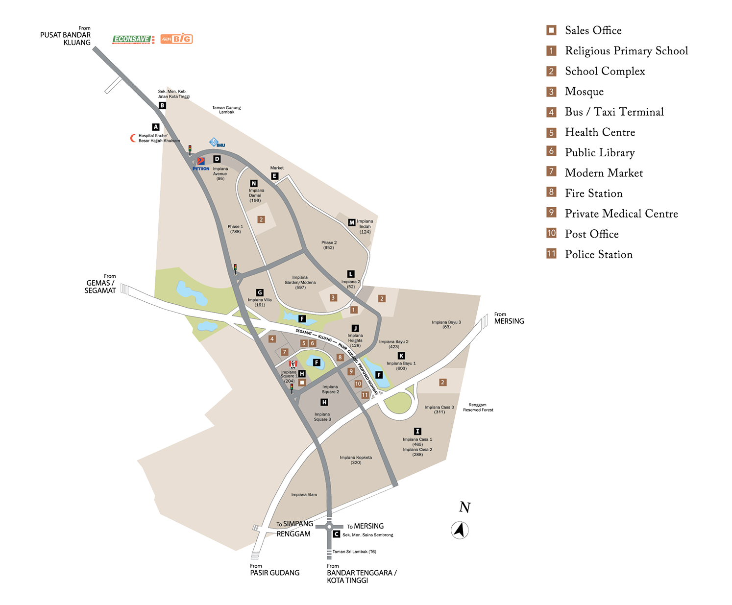 Bandar Seri Impian master plan