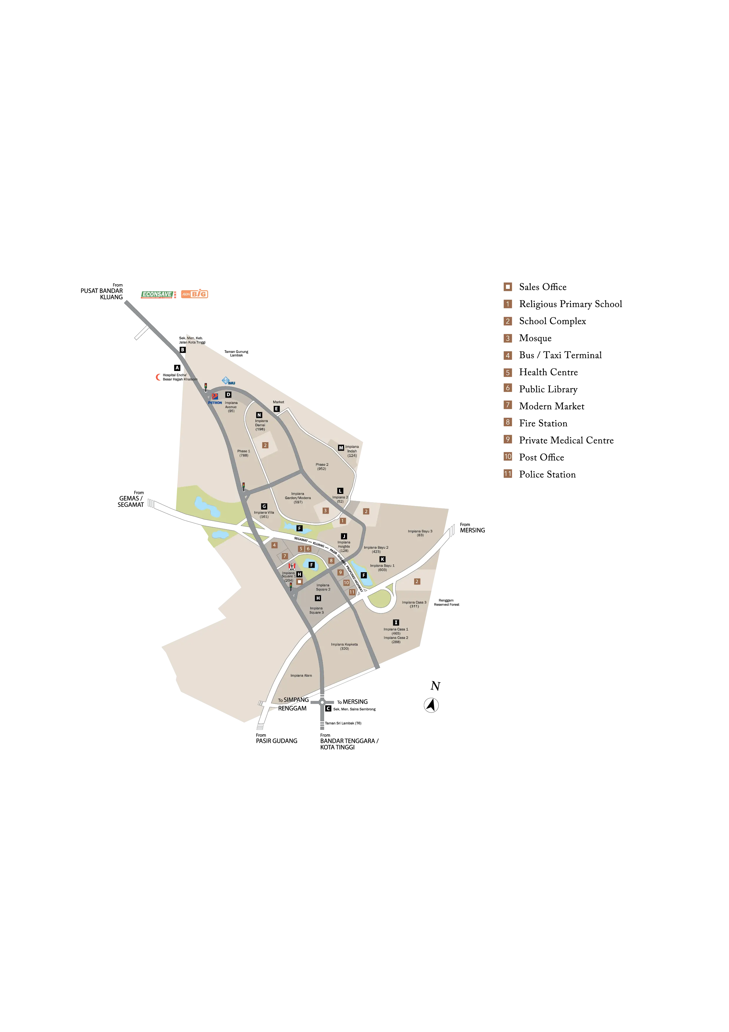 Bandar Seri Impian master plan